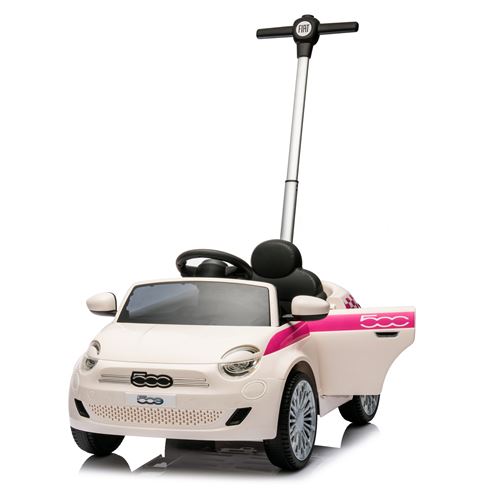 Trotteur Turbo Challenge Fiat 500 E avec barre de guidage
