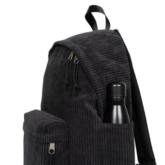 Sac à Dos Eastpak Pakr Velvet Dark - 40x30x18cm - Polyester - Dos Rembourré - Noir
