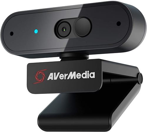 AVerMedia PW310P - Webcam - kleur - 1920 x 1080 - 1080p - audio - USB 2.0 - MJPEG, YUY2