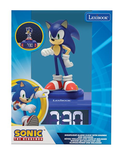 Lexibook Réveil et veilleuse Sonic