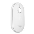 Souris sans fil Bluetooth Logitech Pebble Mouse 2 M350s Blanc