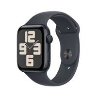 Apple Watch SE GPS 44 mm Boîtier en Aluminium Minuit avec Bracelet Sport Minuit S/M version 2024