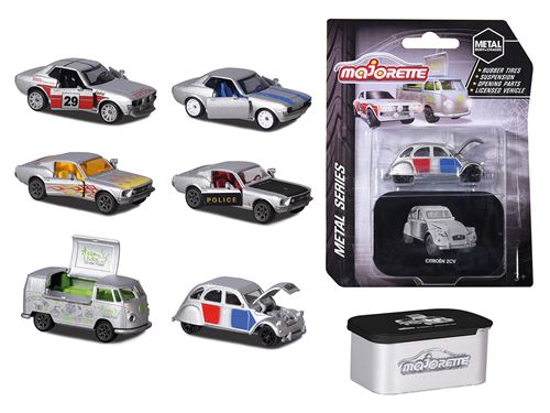 Véhicule Majorette En Métal À L'Échelle 1/64Ème 7,5Cm Modèle Aléatoire