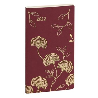 Agenda semainier Exacompta Eurotime 16 Ginkgo 16 x 8,5 cm 2022 Modèle aléatoire