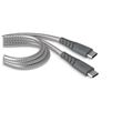 Câble de charge renforcé USB Type C Force Power 1.2 m Gris
