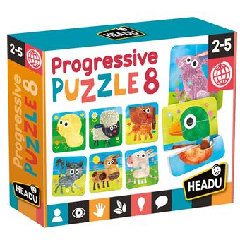 Jeu découverte Headu Puzzle Progressif