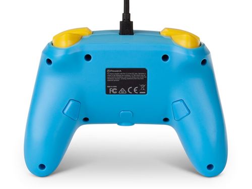 Manette Switch filaire avec palette – Pokémon – Blue Pikachu – PokéMom's