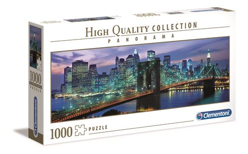 Puzzle 1000 pièces Clementoni Panorama New York