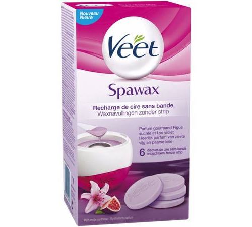 Cire Veet Recharge Spawax Figue Et Lys Violet