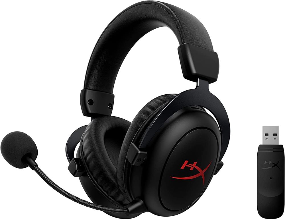 Micro-casque circum-aural sans fil Gaming HyperX Cloud Core Wifi Noir
