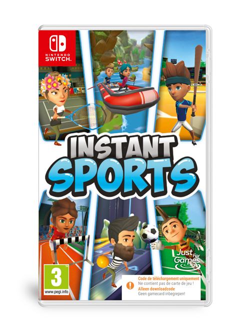 Instant Sports Code in a box Nintendo Switch