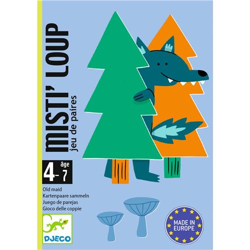 Jeu D’Ambiance Djeco DJ05078djeco – Jeu De Cartes Misti'Loup, Version Moderne Du Mistigri - vue 3