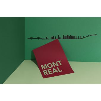 Accessoire de décoration The Line Montréal Noir