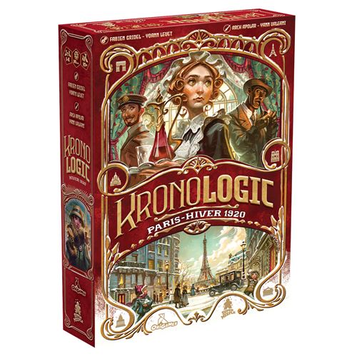 Jeu D'Enquête Origames JDPORI053 – Kronologic Paris 1920