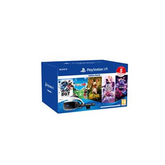 Mega Pack 3 Sony Playstation VR + Camera MK4 + VR Worlds + Moss + Astrobot + Everybody's Golf + Blood & Truth