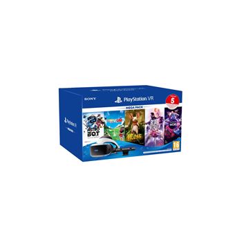 Casque Playstation Vr Mk4 Mega Pack 3 - 5 Jeux - Casque de réalité