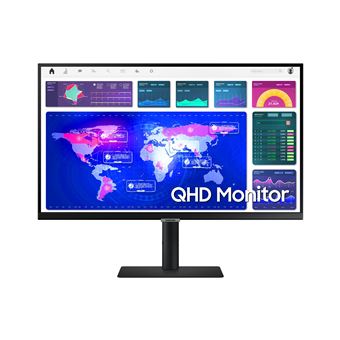 Samsung S27A800UNU - S80UA Series - écran LED - 27" - 3840 x 2160 4K @ 60 Hz - IPS - 300 cd/m² - 1000:1 - HDR10 - 5 ms - HDMI, DisplayPort, USB-C - haut-parleurs - noir