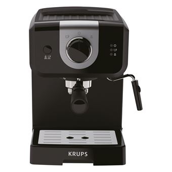 De'Longhi EC221.CD - machine à café avec buse vapeur Cappuccino - 15 bar  - noir - Expresso avec broyeur à la Fnac