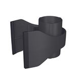 Porte-accessoires pour Triflex Miele HX-AH Noir