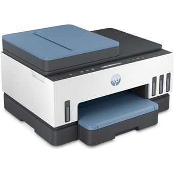 HP Smart Tank 7305 Imprimante tout en un - Jet d'encre couleur - 3 ans  d'encre inclus (Photocopie, Scan, Impression, Chargeur automatique de