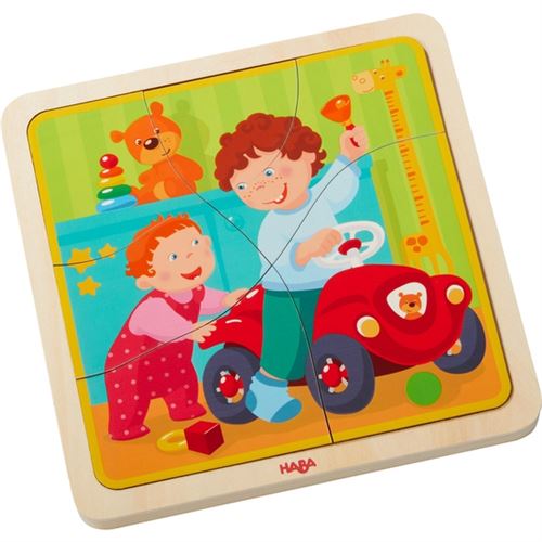 Puzzle en bois Haba La vie