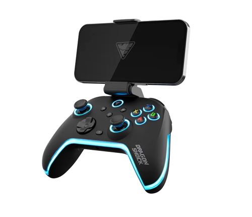 Manette sans fil Dragonshock Aurora Plus Noir pour PC PS3 Android et iOS