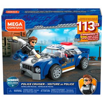 Jeu de construction Mega Bloks Véhicule de police