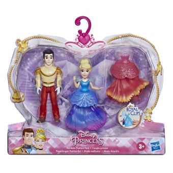 Poupées Disney Princesses Royal Clips Cendrillon et son Prince - 1