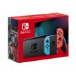 Console Nintendo Switch avec paire de Joy-Con sans fil Rouge et Bleu Neon V3