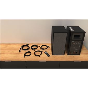 Enceintes connectées Hi-Fi Klipsch The Sevens Noir vendues par paire