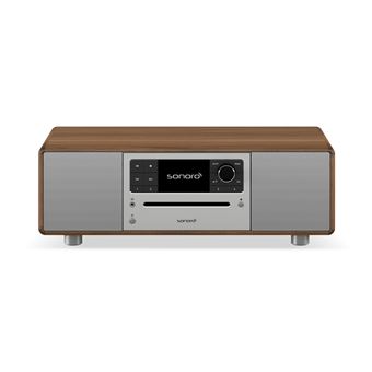 Chaîne Hi-Fi Sonoro Prestige Noyer et Argent - 1