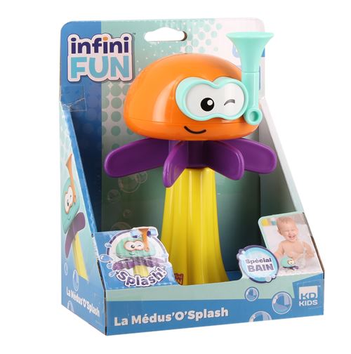 Jouet de bain Infinifun La Médus’O’Splash