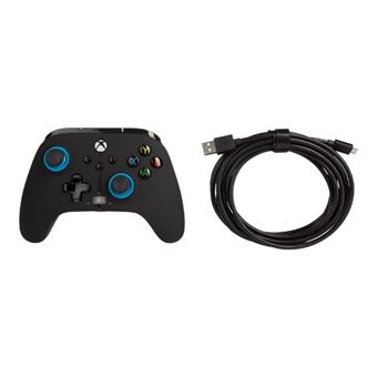 Manette filaire Power A Améliorée pour Xbox Series X S Bleu