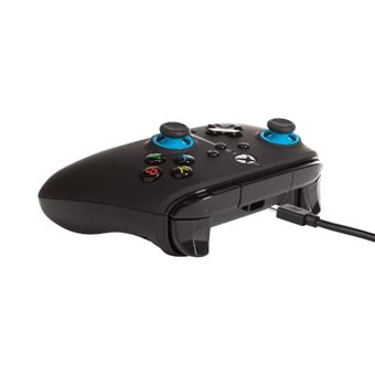 Manette filaire Power A Améliorée pour Xbox Series X S Bleu