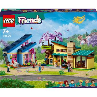 LEGO® Friends 42620 Les maisons familiales d’Olly et de Paisley - 1