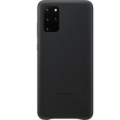 Coque Samsung en cuir Noir pour Galaxy S20+