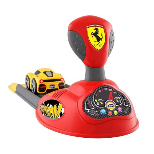 Base de lancement Chicco avec Mini Véhicule Ferrari