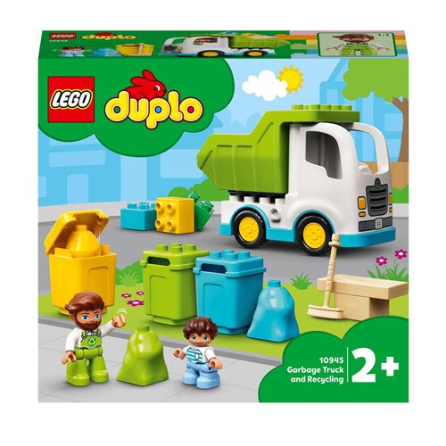LEGO® DUPLO® 10945 Le camion poubelle et le tri sélectif