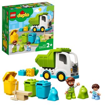 LEGO® DUPLO® 10945 Le camion poubelle et le tri sélectif