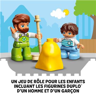 LEGO® DUPLO® 10945 Le camion poubelle et le tri sélectif