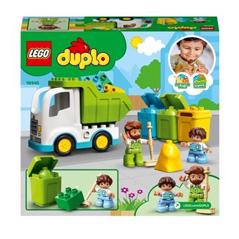 LEGO® DUPLO® 10945 Le camion poubelle et le tri sélectif