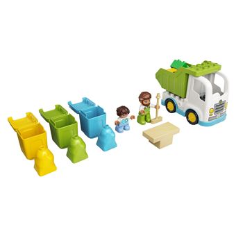 LEGO® DUPLO® 10945 Le camion poubelle et le tri sélectif - Lego - Achat &  prix