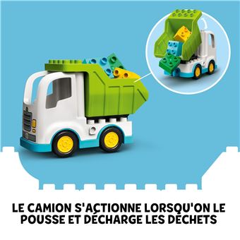 LEGO® DUPLO® 10945 Le camion poubelle et le tri sélectif