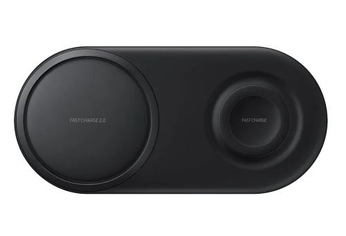 Samsung Chargeur Sans Fil Duo Pad Noir