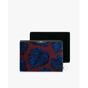 Housse Wouf Feuilles Bleu pour iPad