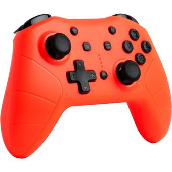 UnderControl - V2 - manette de jeu - filaire - rouge - pour Nintendo Switch