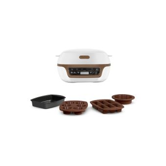 Machine à gâteaux Tefal Cake Factory Plus 1100 W Blanc et Marron - 1