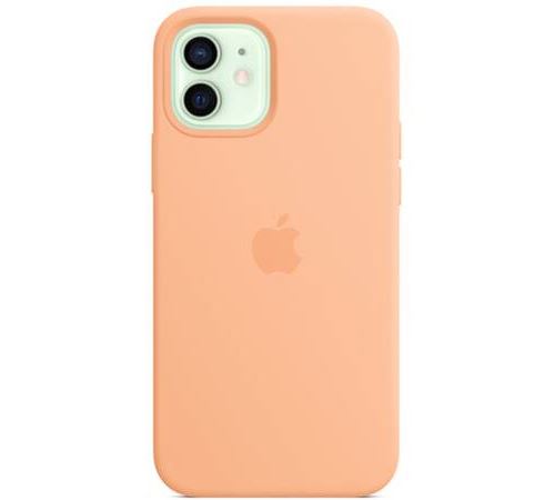 Coque en silicone avec MagSafe pour iPhone 12 mini Melon