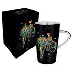 Mug XL Conique Kiub Chat Vélo 420ml