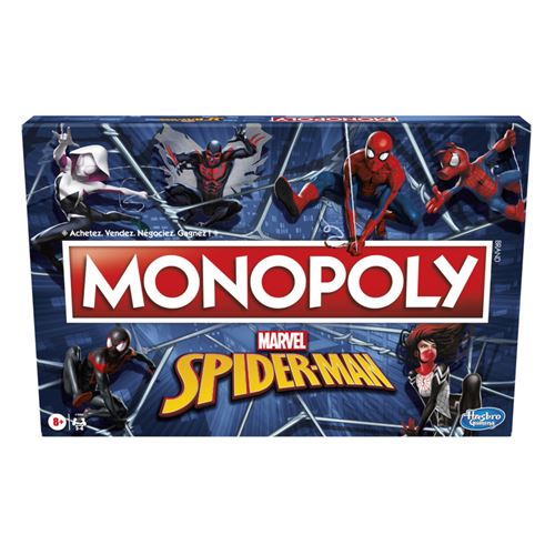 Jeu Classique Hasbro Gaming Monopoly Spiderman